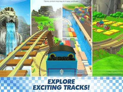 explore the tracks go go thomas & friends
