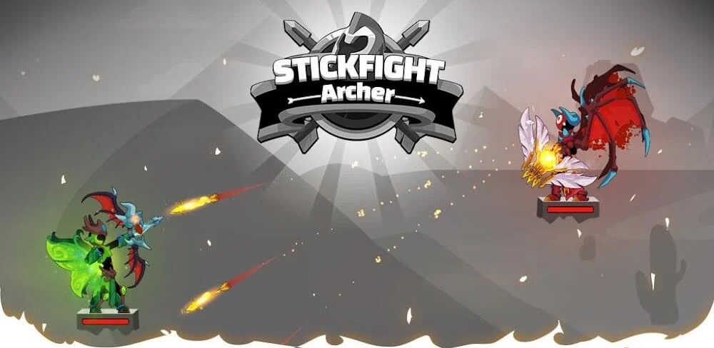 Stickfight Archer Mod APK Unlocked Everything